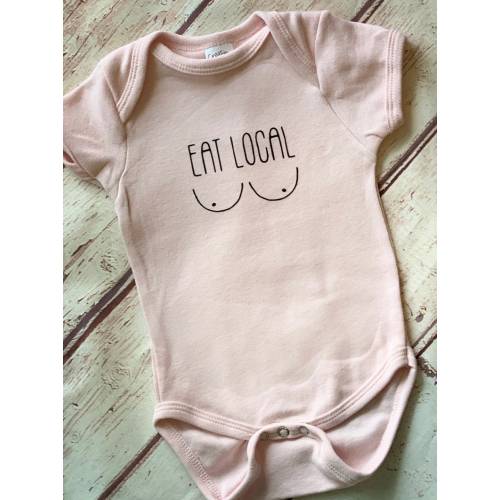 Eat Local Breastfeeding Baby Infant Onesie Toddler - Etsy