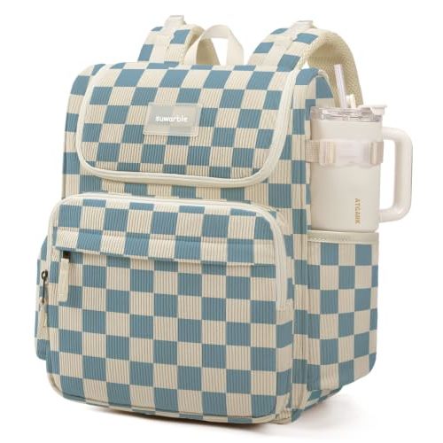 Large Corduroy Diaper Bag Backpack for Mom, 25L Baby Travel Bag with Insulated Bottle Pockets, 40oz Side Strap & Stroller-Ready Straps