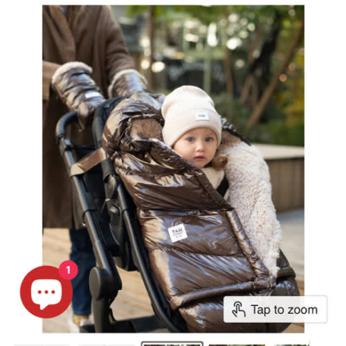 7AM - Blanket 212 evolution - Polar | Insulated 4-season baby blanket — LIMOLIN