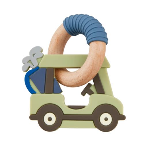Golf Cart Silicone Teether | Mud Pie