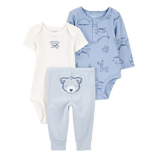 Baby Boys Carter's 3-pc. Bear Bodysuit & Pant Set