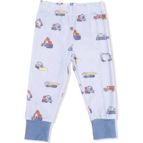 Construction Vehicles, Short Sleeve Loungewear Set - Angel Dear | Maisonette