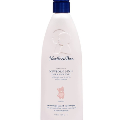 Noodle & Boo Newborn 2-in-1 Baby Shampoo and Body Wash, Tear-Free, Hypoallergenic, Baby Bath Essentials, Moisturizing, pH-Balanced, Vitamin-Enriched, Pediatrician-Tested