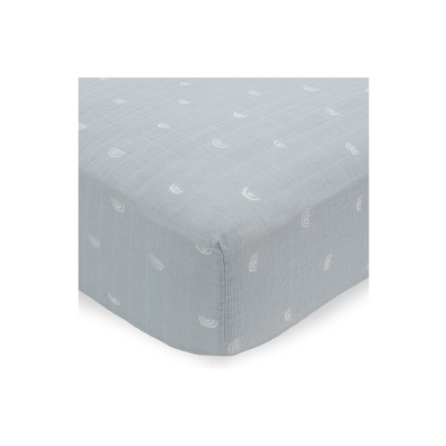 Cotton Muslin Crib Sheet, One Size