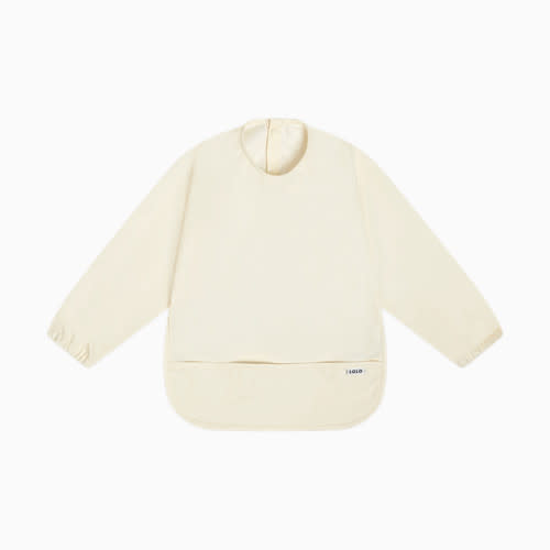 Lalo Smock Bib - Oatmeal