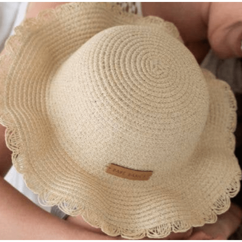 Straw Hat // Sun Hat // Baby Sun Hat // Beach Hat
