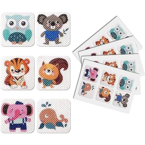 90 Pack Mosquito Patches Stickers for Kids Adult - Nature Citronella, Lemongrass and Eucalyptus, Up to 24 Hour of Protection