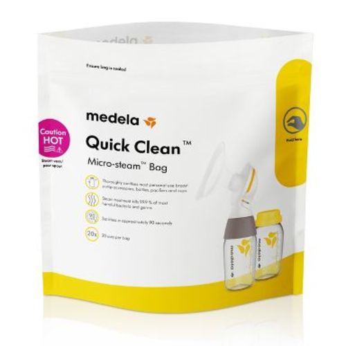 Medela Quick Clean Micro-Steam Sanitizing Bags - 5ct
