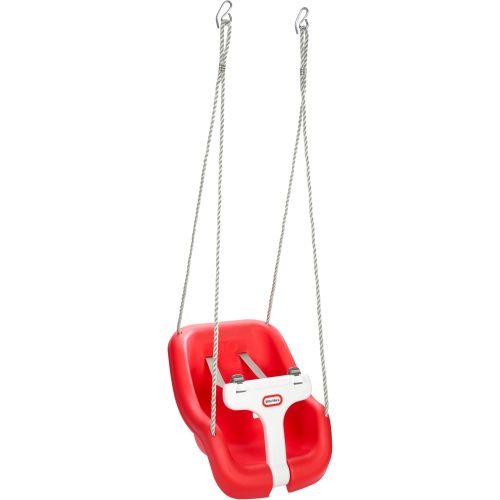 2-in-1 Snug 'n Secure Swing - Red with White Bar, Ages 9 Months to 4 Years