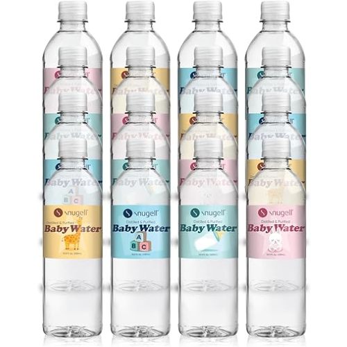 Snugell Bottled Distilled Water 16.9oz 12 Pack