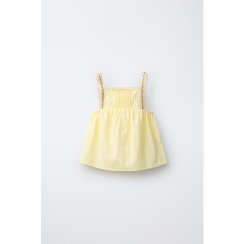 FLORAL PRINT TOP - Yellow | ZARA United States