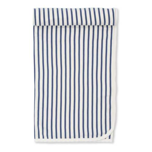 Kissy Love Basics Navy Stripes Blanket