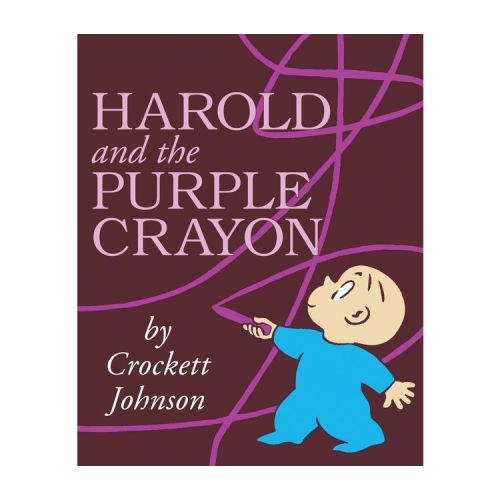 Harold and the Purple Crayon - (Purple Crayon Books) by Crockett Johnson (Paperback)