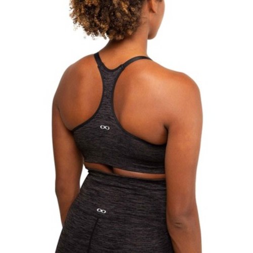 Modern Eternity Layla Yoga Racer Back Nursing bra Charcoal Melange L