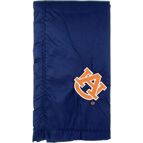 Comfy Feet Everything Comfy Auburn Tigers Silky and Super Soft Plush Baby Blanket, 28" x 28"
