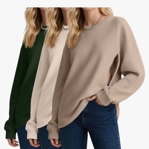 Oakgarden 3 Pack Women's Oversized Nursing Tops