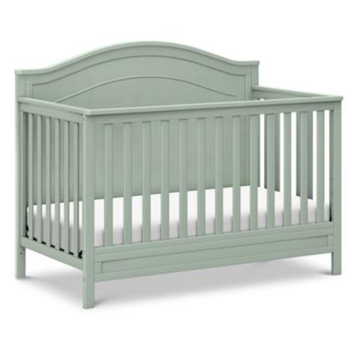 DaVinci Charlie 4-in-1 Convertible Crib - Light Sage: Adjustable Height, Pine Frame, Converts to Toddler Bed