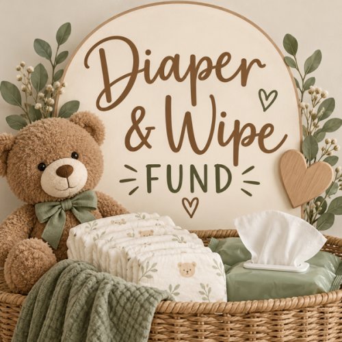 Diaper Fund and wipe fund !! 🐻🍼