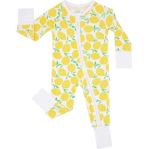Little Sleepies Pajamas for Baby Boys & Girls, Viscose from Bamboo Baby Pajamas, Preemie & Newborn Sleepers, 2-Way Zipper PJs