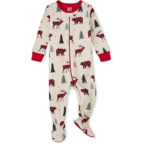 The Children’s Place Family Matching, Christmas and Holiday Pajama Sets, Cotton