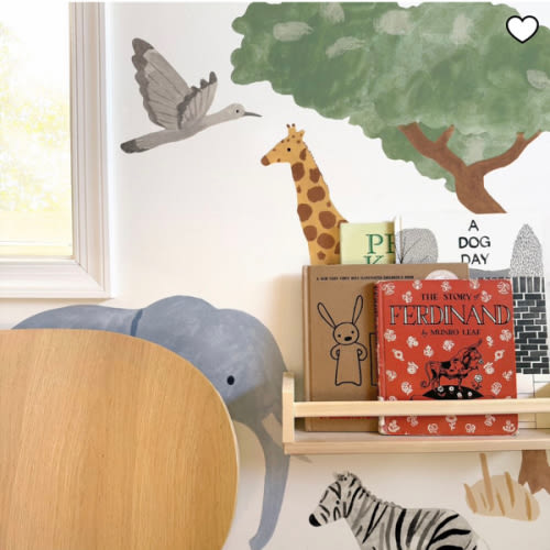 West Elm x Mej Mej Safari Peel & Stick Wall Decals | West Elm