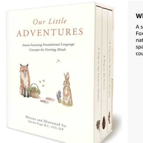 Our Little Adventures: Stories Featuring Foundational Language Concepts for Growing Minds (Tabitha Paige Children's Book Series)