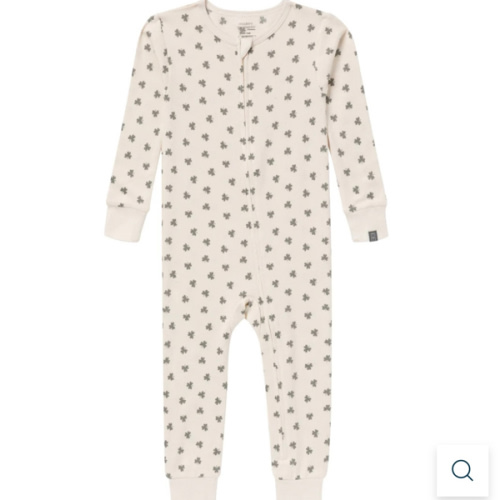Baby Toddler Neutral Beige Shamrock Snug Fitting Footless Pajamas – Gerber Childrenswear