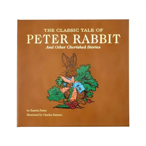 The Classic Tale of Peter Rabbit in Bonded Leather | Over The Moon