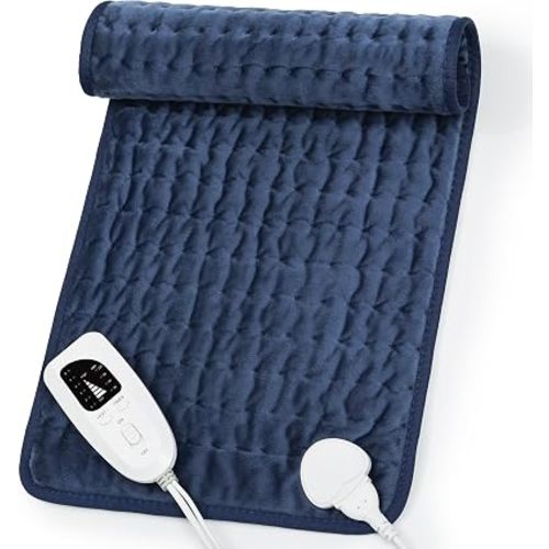 Heating Pad,Electric Heating Pads,Heating Pad for Back,DarkBlue,24x12 in