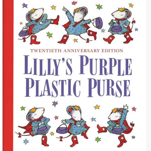 Lilly's Purple Plastic Purse