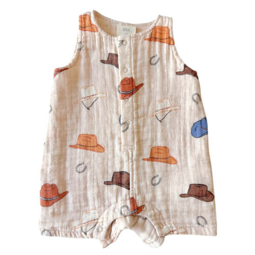 Western / Muslin Shortie Romper
