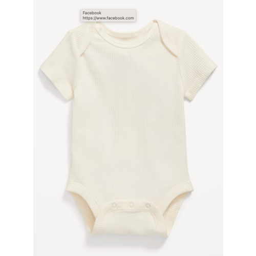 Unisex Short-Sleeve Bodysuit for Baby