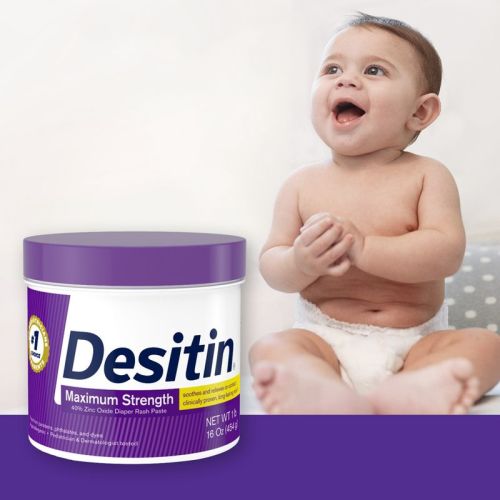 Desitin Maximum Strength Baby Diaper Rash Cream with Zinc Oxide - 16oz