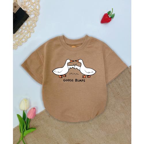 Goose Bumps baby Bubble Romper, Silly Goose Baby Bodysuit, Funny Silly Goose Baby, Animal Baby Clothes, Goose Lover, Baby Shower Gift