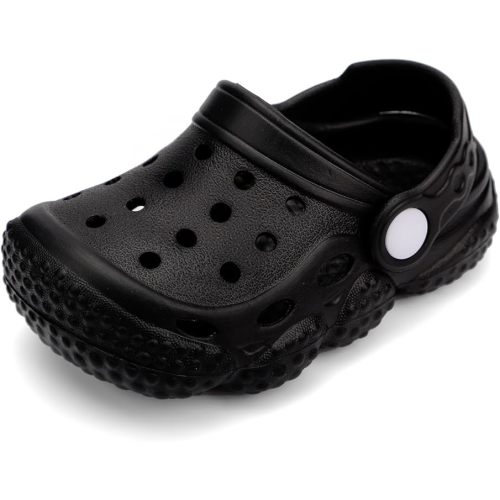 INMINPIN Baby Clogs Garden Shoes Newborn Infant Lightweight Breathable Beach Pool Sandals Non-Slip Baby Boys Girls Water Shower Summer Shoes Splay Naturally