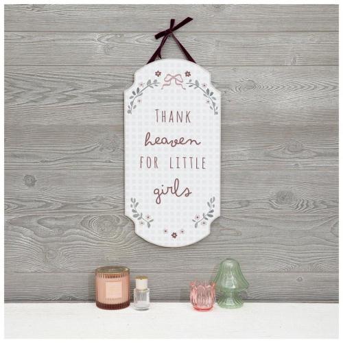 Thank Heaven Wood Wall Decor