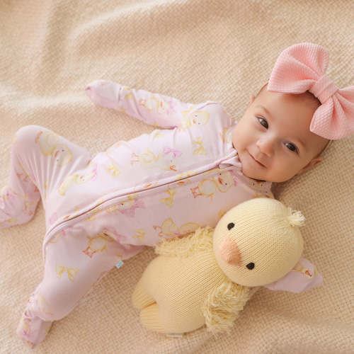 Chick Pink Baby Convertible Sleeper | Edwina