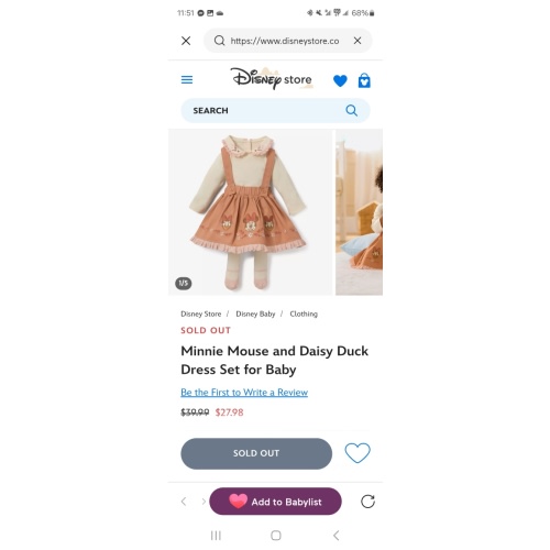 Minnie Mouse and Daisy Duck Dress Set for Baby | Disney Store