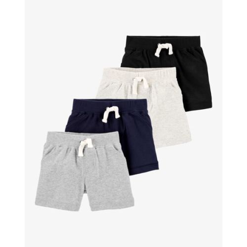 Baby 4-Pack Pull-On Shorts Set - Carter's | Carter's