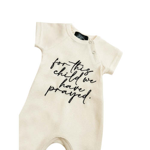 For This Child We Have Prayed Jumpsuit – OUR HOUSE ABOVE
