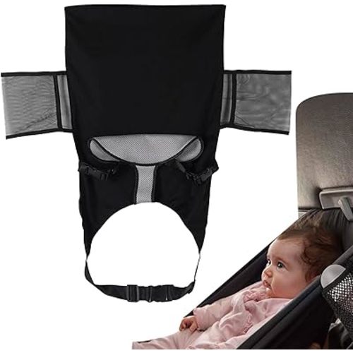 Airplane Bed for Baby – Travel Seat Hammock, Portable Footrest Extension, Toddler Sleep Aid | Breathable Fabric Flight Comfort Crib, Washable Cushion Rest Tool Car Travel Companion Kids Nap Support