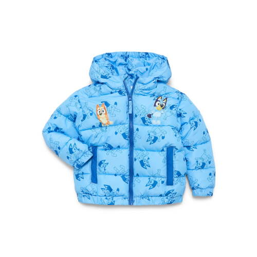 Character Mid- Weight Hooded Puffer Jacket, Sizes 2T-5T
