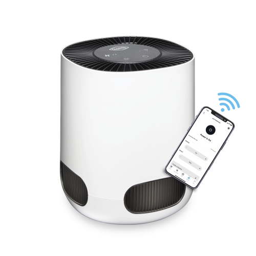 Clorox Smart Tabletop Air Purifier, True HEPA Filter, Alexa Compatible, 200 Sq. Ft
