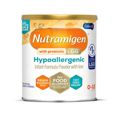 Nutramigen® with Probiotic LGG® Hypoallergenic Infant Formula - Powder - 12.6 oz Can - Online | Enfamil