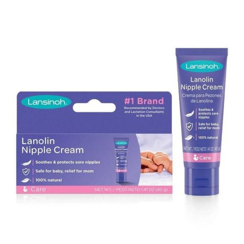 Lansinoh Lanolin Nipple Cream for Breastfeeding Moms, 1.41 Ounces