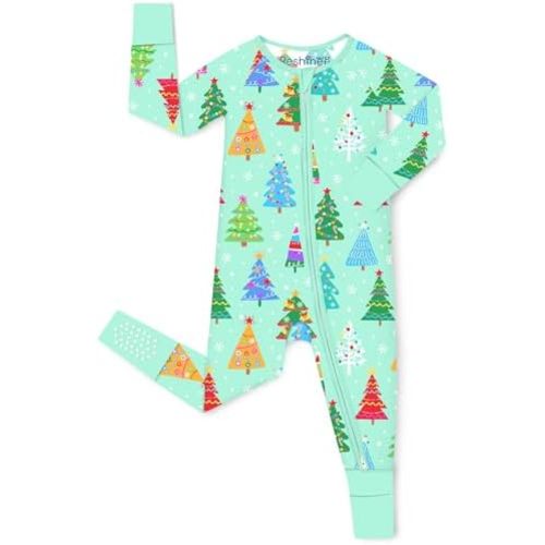 babee Reshinee Bamboo Viscose Baby Footie Pajama, Zipper Sleeper Boys Girls
