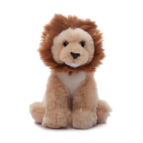 The Petting Zoo Lion Stuffed Animal Plushie, Gifts for Kids, Wild Onez Babiez Zoo Animals, Lion Plush Toy 6 inches
