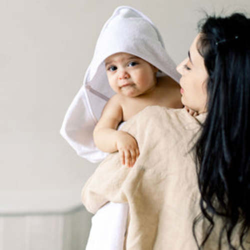 Lift, Unsnap and Wrap Towel - The Fuzzy Sprout