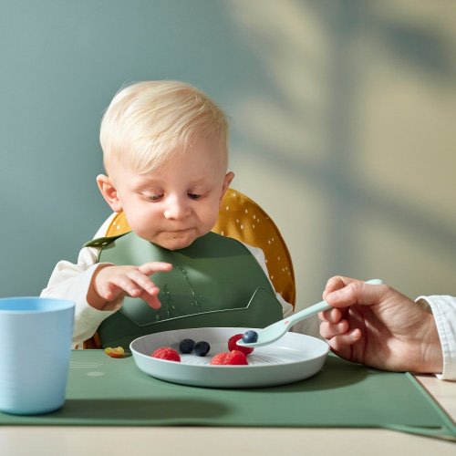 GULDVÄVARE Bib - green