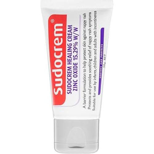 SUDOCREM - Healing Cream ; Soothes and Protects against Nappy Rash ; 30g (Pack of 2)
